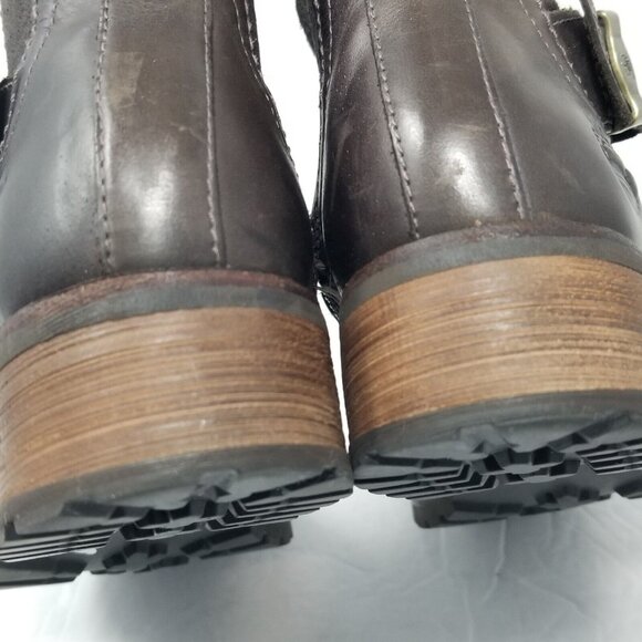 Timberland Bethel Brown Riding Tall Leather Rugged Boots 6.5M Style No. 23689 - Picture 14 of 15